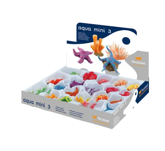 Ferplast Aquarium Decoration BLU 9179 - Мини декоративен аксесоар за аквариум,  1 брой  7 x 3,5 x h 6,5 см. 4