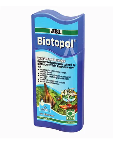 JBL Biotopol - Препарат за стабилизиране и поддръжка на водата на сладководни аквариуми, 250 мл.