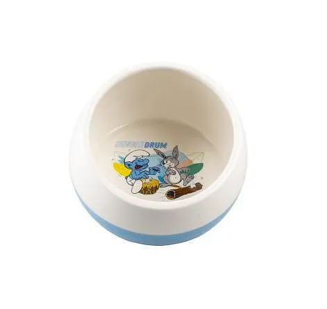 Duvo Plus Smurfs Harmony - Глинена купа за зайци и гризачи, 800 мл. 1