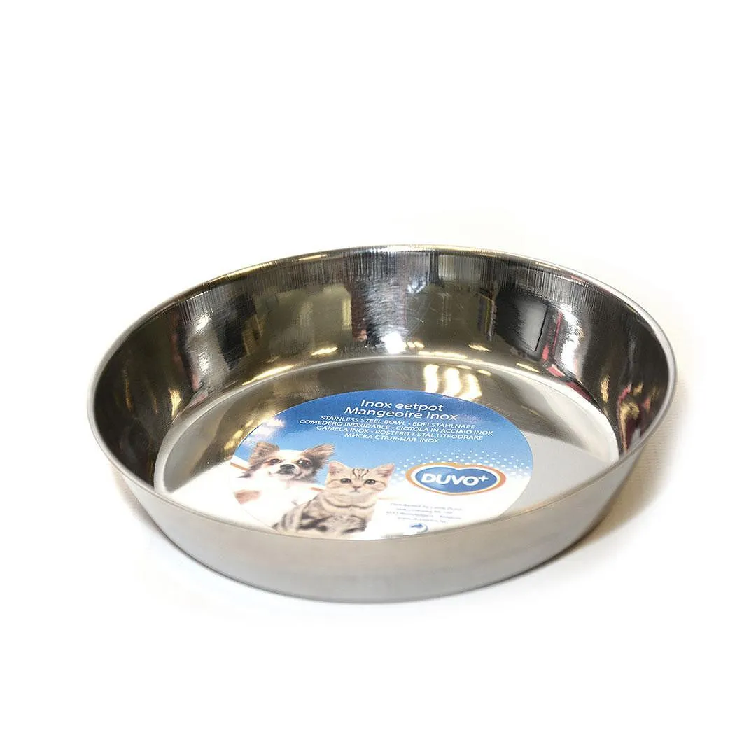 Duvo Plus XS - Метална купа за храна и вода за кучета и котки, 200 мл.