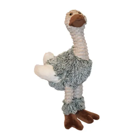 Flamingo - Плюшена играчка за кучета във форма на Ему, 30 см.
