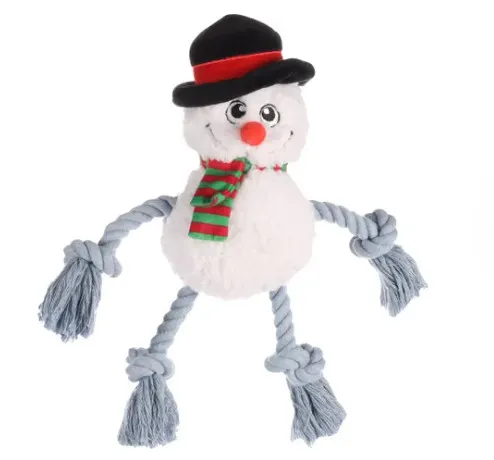 Flamingo Christmas Toy Xima Snowman White - Коледна играчка във форма на снежен човек, 23/28/8.5 см.