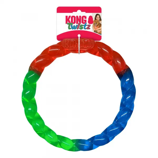 KONG Twistz Ring - Забавна и издръжлива играчка за кучета 1