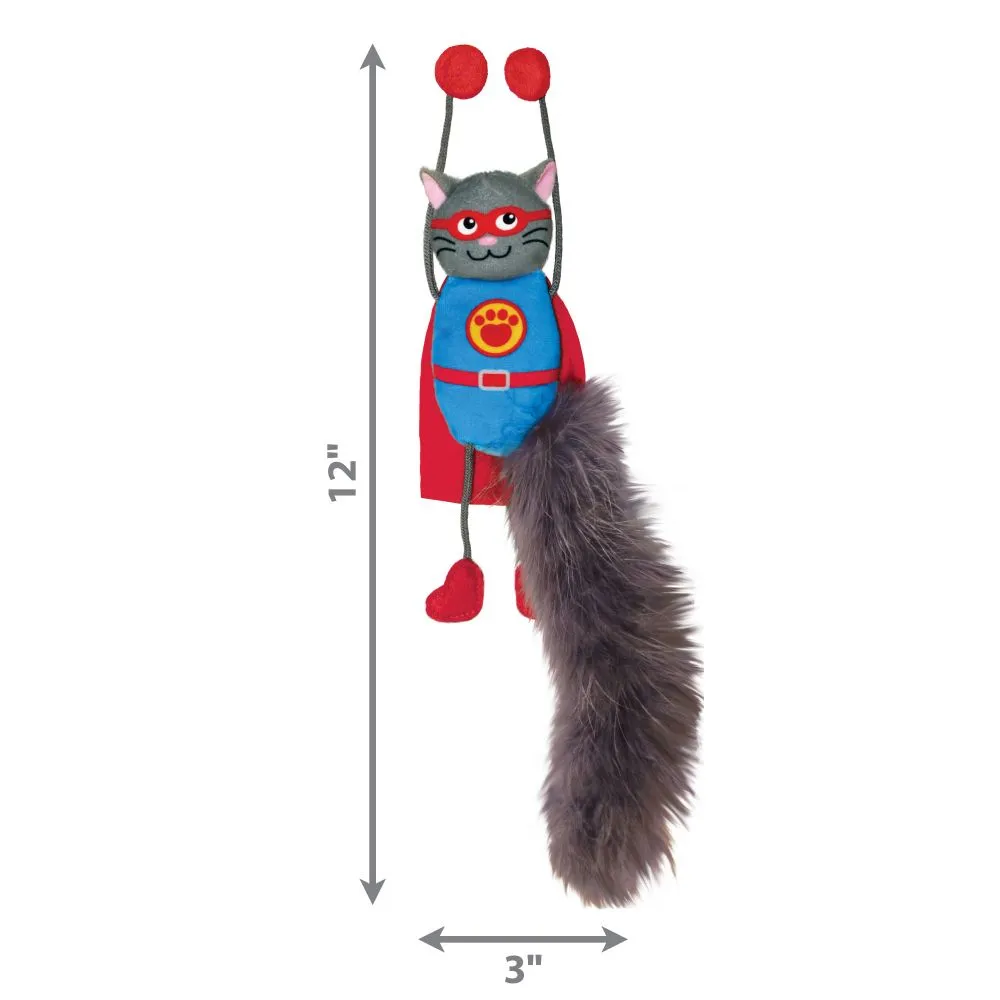 KONG Connects Magnicat - Забавна играчка за котки с магнит за лесно поставяне, 30 см. 2