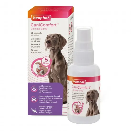 Beaphar CaniComfort - Успокояващ спрей за кучета с феромони, 60мл.