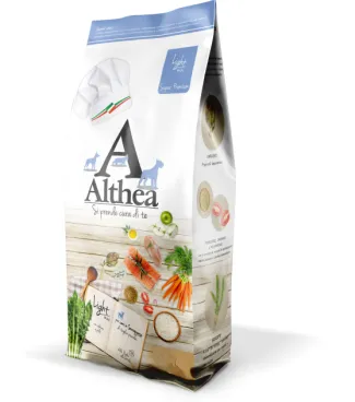 Althea Super premium Light - Пълноценна храна за кучета от средни и големи породи с наднормено тегло, 14 кг.