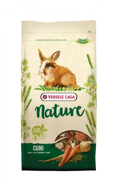 Versele Laga - Nature Cuni - Пълноценна храна за мини зайчета 9 кг.