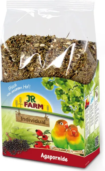 JR Farm Individual Love Bird - Пълноценна храна за неразделки, 1 кг.