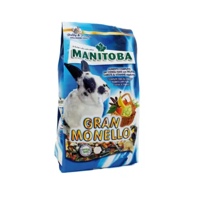 Manitoba Gran Monello - Премиум пълноценна храна за зайци с плодове и зеленчуци 2.5 кг.