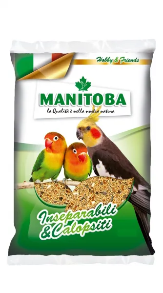 Manitoba Parrocchetti - Премиум пълноценна храна за средни папагали 1кг.