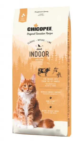 Chicopee Classic Nature Line Adult Indoor-Храна за домашни котки с говеждо месо 1.5 кг. 1