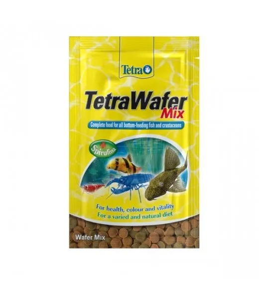 Tetra - TetraWafer Mix - специализирана храна за дънни рибки 15 гр.