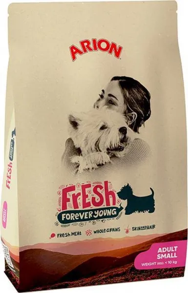 Arion Fresh Adult Small Breed - Пълноценна суха храна за израснали кучета над 1 година от малки породи, 7.5 кг.