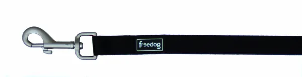 Freedog Basic Nylon Leash - Повод за кучета, 15 мм/120 см. - черен