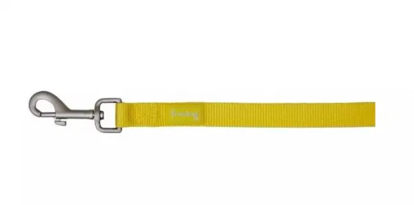 Freedog Basic Nylon Leash - Повод за кучета, 15 мм/120 см. - жълт