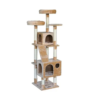 Freedog Rascador Stairs - Катерушка за котки , 40x35x140 см.- бежова