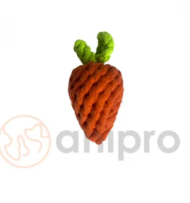 Anipro Play - Въжена играчка за кучета под формата на ягода, 8 см. 45 гр.