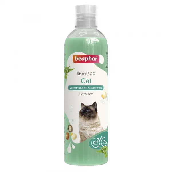 Beaphar Shampoo Cat - Шампоан за котки с Макадамия 250 мл 1