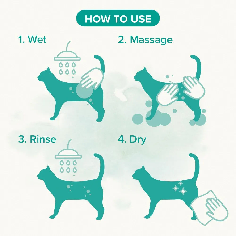 Beaphar Shampoo Cat - Шампоан за котки с Макадамия 250 мл 3