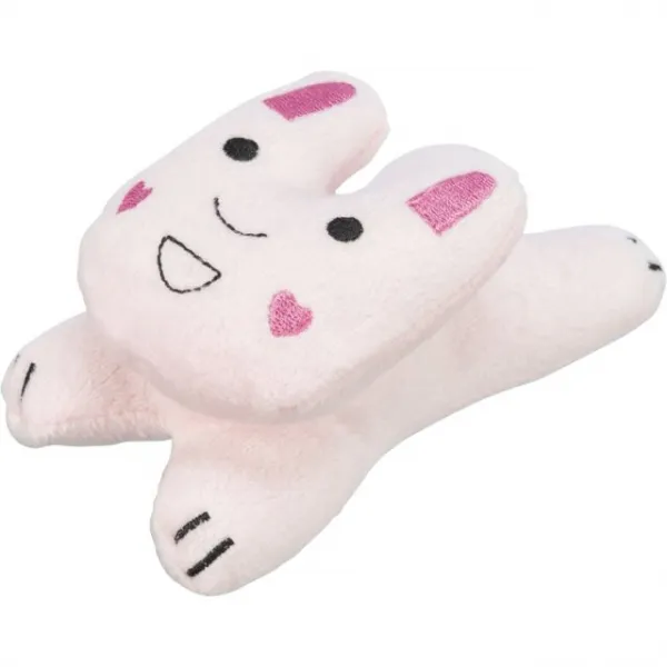 Trixie Bunny - Забавна играчка за кучета във форма на плюшен заек, 12 см. 1