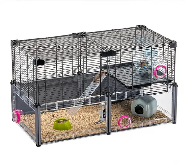 Ferplast Cage for hamsters and mice - Оборудвана клетка за хамстери, мишки и други малки гризачи, 72,5 x 37,5 x h 42 см. 1