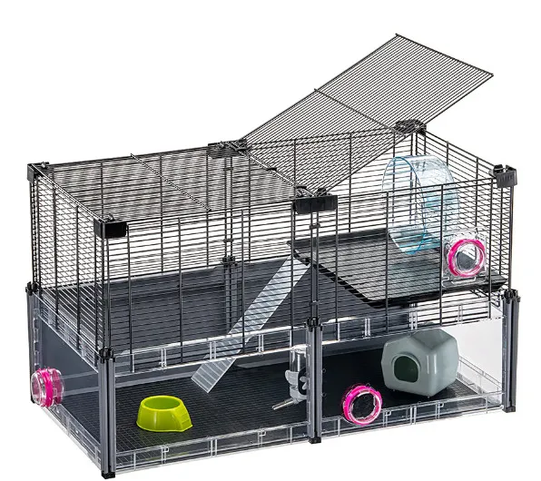 Ferplast Cage for hamsters and mice - Оборудвана клетка за хамстери, мишки и други малки гризачи, 72,5 x 37,5 x h 42 см. 2