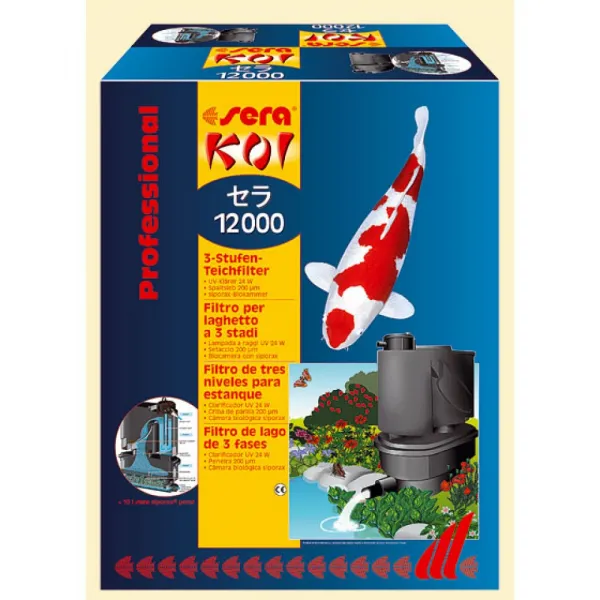 Sera - Езерен филтър Koi Professional 12000 - за езера до 12000 литра
