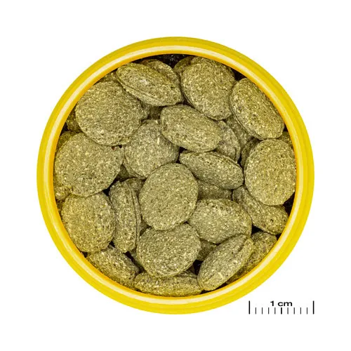 JBL Pronovo Pleco Wafer M - Храна, под формата на тънки таблетки вафли, съдържащи дървесина за растителноядни сомчета от 1-20 см. - 100 мл. 2