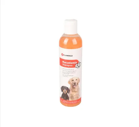 Flamingo Shampoo - Шампоан за кучета, хидратира козината, за лесно разресване с макадамия ,1 литър