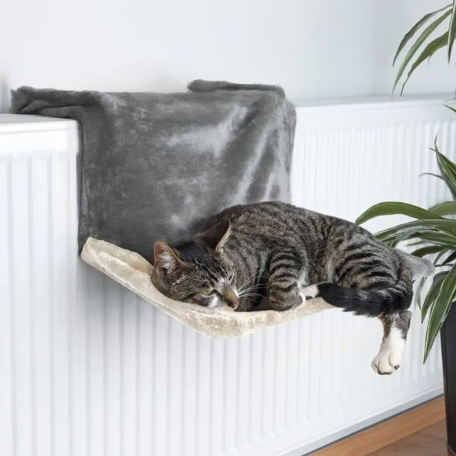 Trixie Radiator Bed - Облегалка за котки за радиатори, 45 × 24 × 31см.- сива 2