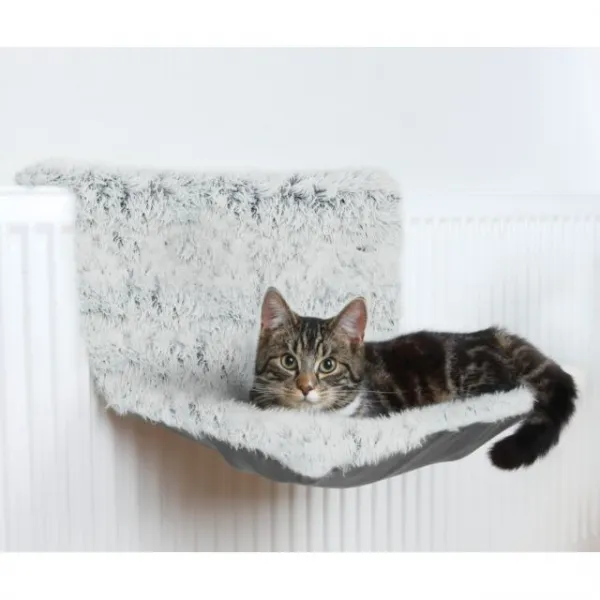 Trixie Radiator Bed Harvey - Шезлонг за котки за радиатори, 45 × 26 × 31 см. 1