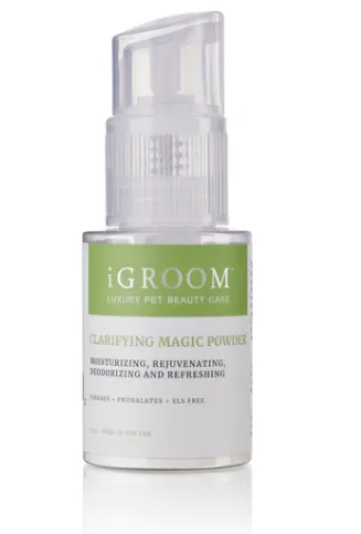 Igroom CLARIFYING MAGIC POWDER- Хидратираща и противопаразитна пудра за кучета, 25 гр.