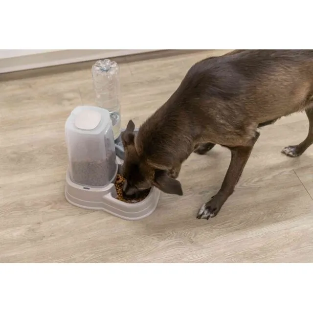 Trixie Food and Water Dispenser - Диспенсър за храна и вода за кучета и котки, 3,5 л. 2