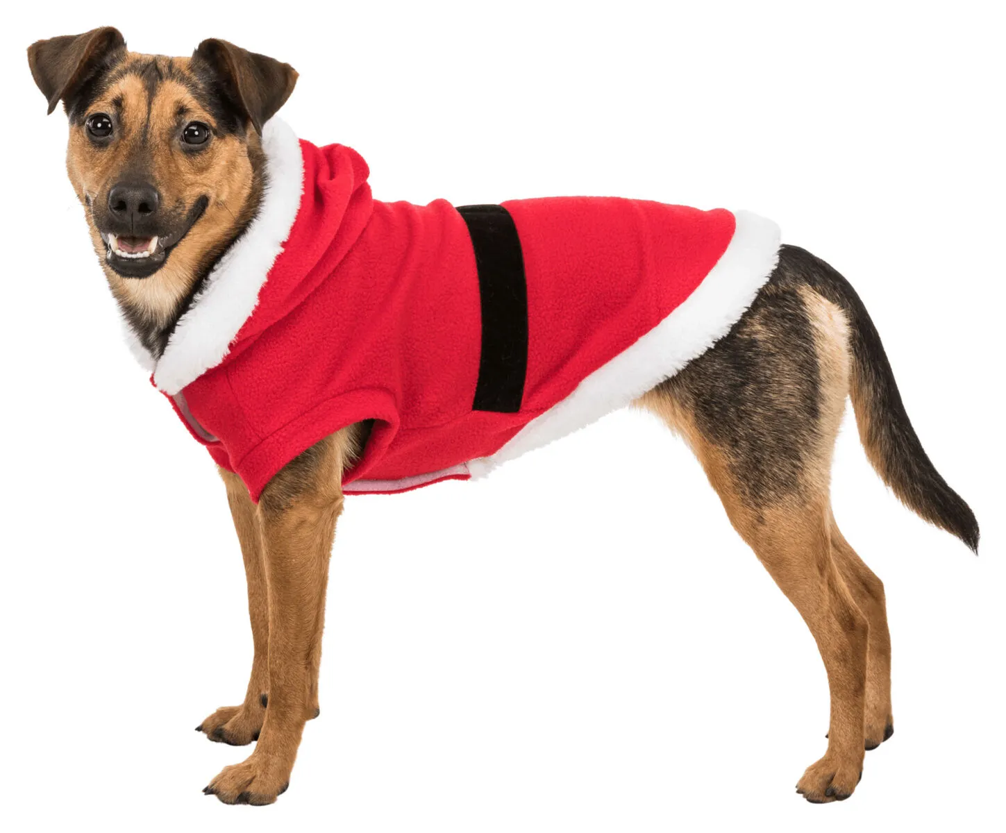 Trixie Coat Santa XS - Коледна дрешка за кучета, 30 см. 2