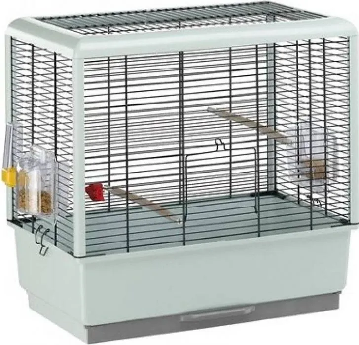 Ferplast - Cage Piano 4 - Оборудвана клетка за птици - размер 59 х 33 х 60 см. 2