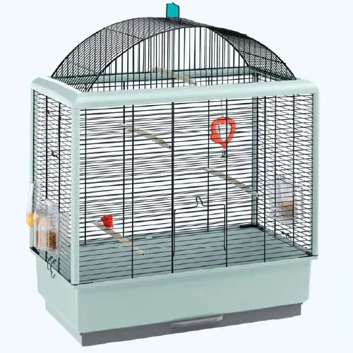 Ferplast - Cage Palladio 4 - Оборудвана клетка за канарчета, екзотични и други малки птици - размер 59 х 33 х h69 см 2