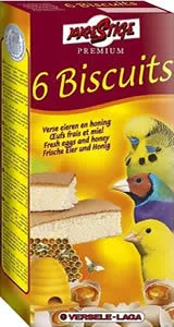 Versele-Laga - Biscuit Bird Honey 6 бр - кексчета за големи папагали 2