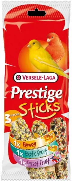 Versele-Laga - Prestige Sticks canaries trilpe pack Стик за канари - опаковка 90 г (3 бр.х 30 г)