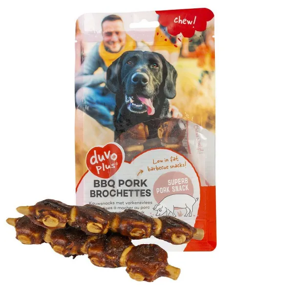 Duvo - Лакомство за кучета Chew, вкусни свински ребра, 6 броя /300 гр. 1