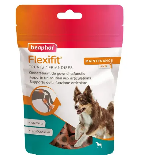 Beaphar Flexifit treats - Вкусни хапки за здрави стави за кучета, 150гр. 1