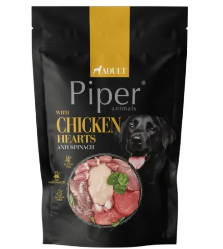 Piper Adult Dog - Пауч за израснали кучета с месо от пъдпъдък и боровинки, 500гр.