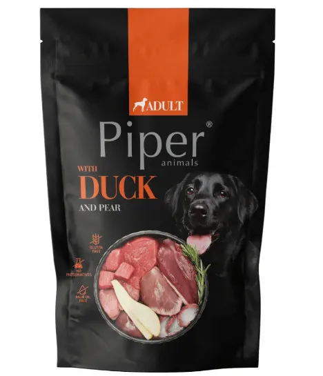 Piper Adult Dog - Пауч за кучета с месо от патица и круша, 500гр./2 броя