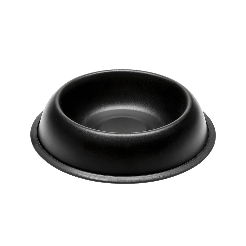 Ferplast Mira KC 70 Bowl black -  черна купа за храна или вода за кучета и котки 15,5 x 3,3 см -  250 мл