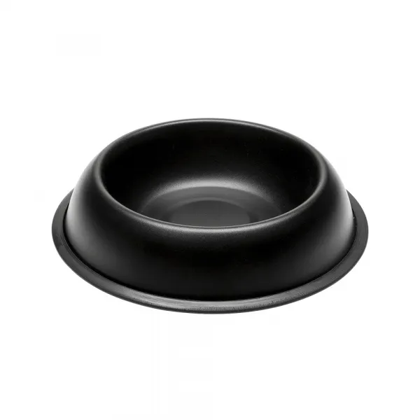 Ferplast Mira KC 72 Bowl black -  черна купа за храна или вода за кучета и котки 21 x 5 см - 500 мл