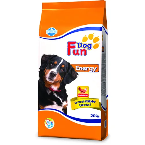 Farmina Fun Dog Energy  - пълноценна храна за кучета в зряла възраст със завишена физическа активност 20 кг