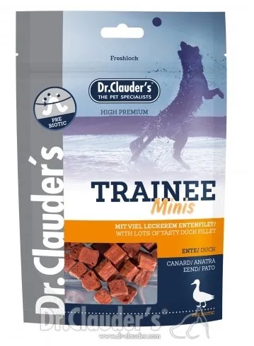 Dr. Clauder's - MINI Snack - /pre biotik/ - мини снакс за кучета от дребните породи - патешко - 2 броя х 50 гр.