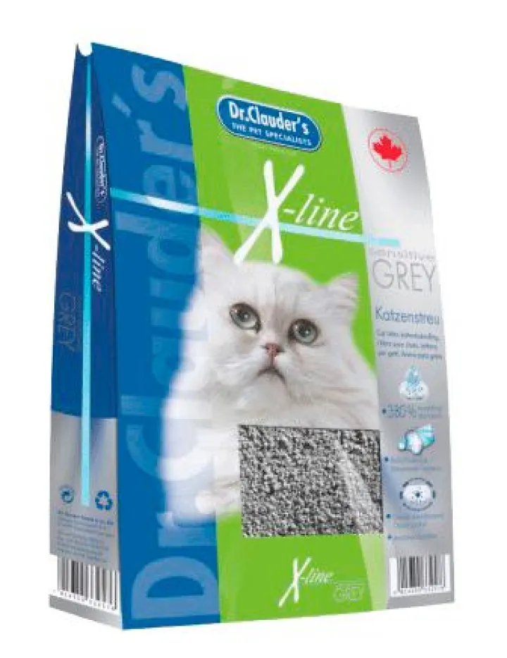Dr.Clauder's - Котешка тоалетна Xtreme Grey за дългокосмести котки 12л