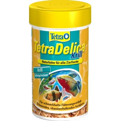 Tetra Delica Krill - Храна за тропически рибки с крил 100 мл.
