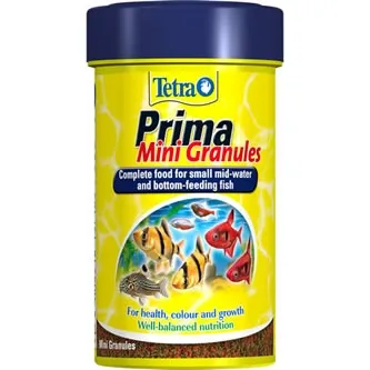 Tetra Prima Mini Granules Храна за малки тропически рибки мини гранули 100 мл.