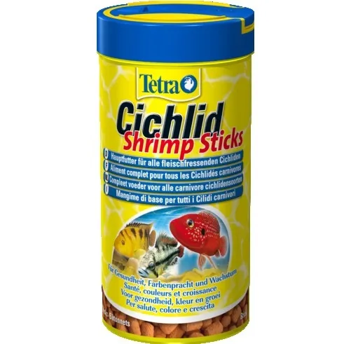 Tetra Cichlid Shrimp Sticks - скаридени пръчици за цихлиди 250мл.